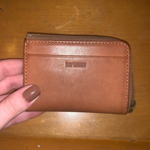 Small vintage leather wallet